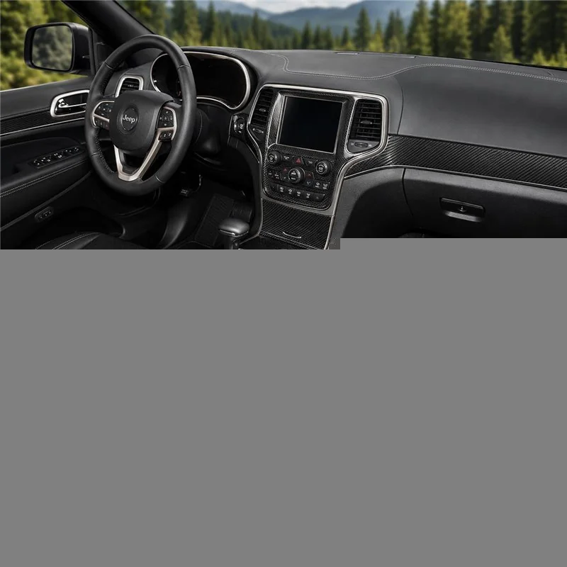 Jeep Grand Cherokee 2011-2020 3D Cockpit Dekor Interieurleisten Set 11-teilig