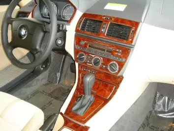 BMW X3 E83 2003 Manual AC Mittelkonsole Armaturendekor Cockpit Dekor 12-Teilige - 1- Cockpit Dekor Innenraum