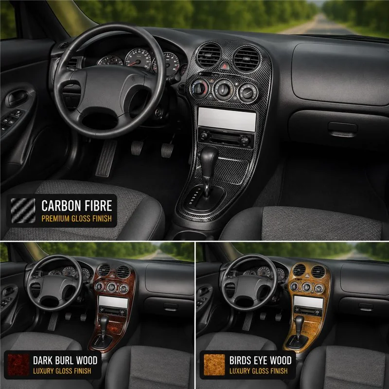 Hyundai Tiburon 1997-1999 3D Cockpit Dekor Interieurleisten Set 10-teilig