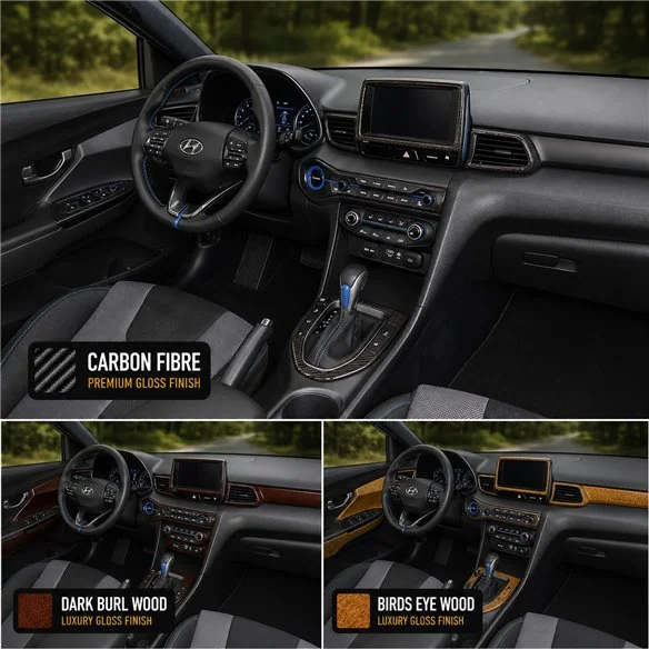 Hyundai Veloster 2019-2022 3D Cockpit Dekor Interieurleisten Set Full Set / as shown in product diagram-teilig