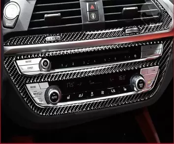 BMW X3 F25 2010–2017 Mittelkonsole Armaturendekor Cockpit Dekor 54-Teilige - 2- Cockpit Dekor Innenraum BMW X3 F25 2010–2017 Mittelkonsole Armaturendekor Cockpit Dekor 54-Teilige - 2- Cockpit Dekor Innenraum