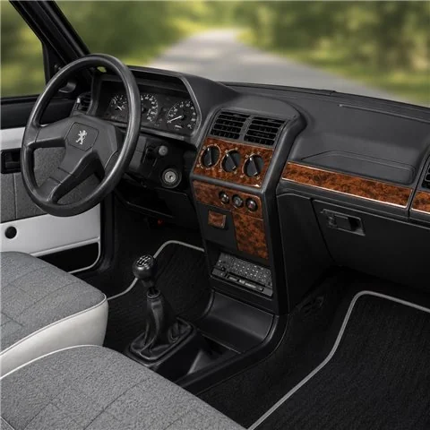 Peugeot 205 1990-1995 3D Armaturenbrett-Dekor-Set, 11 Teile