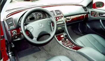 Mercedes Benz CLK 1998-2002 Voll Satz, Soft roof-Coupe BD innenausstattung armaturendekor cockpit dekor