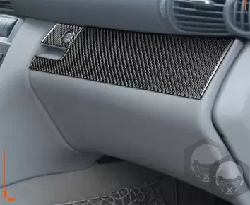 Mercedes Benz CLK 2003-UP Voll Satz BD innenausstattung armaturendekor cockpit dekor - 2- Cockpit Dekor Innenraum