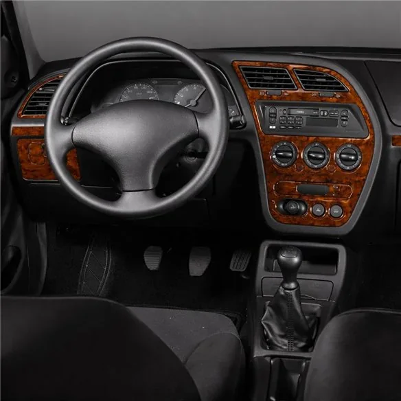 Peugeot 306 1997-2003 3D Armaturenbrett-Dekor-Set, 11 Teile