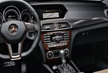 Mercedes C-class W205 2015–present Mittelkonsole Armaturendekor Cockpit Dekor 18-Teilige - 1- Cockpit Dekor Innenraum
