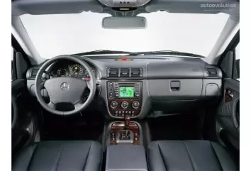 Mercedes ML-Class W163 01.2000 Mittelkonsole Armaturendekor Cockpit Dekor 15 -Teile