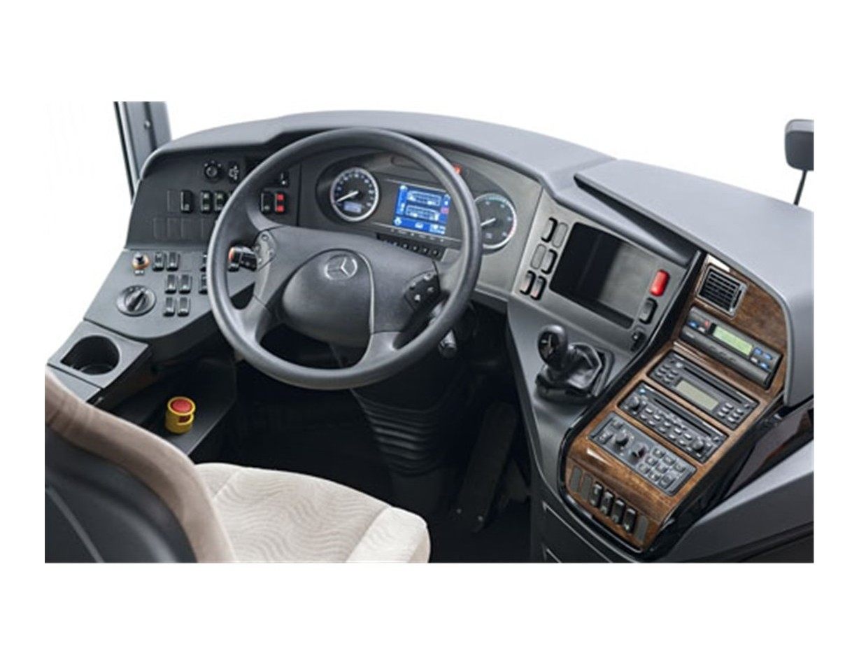 Mercedes Travego 2011 Mittelkonsole Armaturendekor Cockpit Dekor 47-Teilige - 1- Cockpit Dekor Innenraum