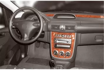 Mercedes Vaneo W414 10.01 - 09.06 Mittelkonsole Armaturendekor Cockpit Dekor 3 -Teile