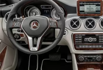 Mercedes-Benz CLA-Class 2014-2017 Mittelkonsole Armaturendekor Cockpit Dekor 22-Teilige - 2- Cockpit Dekor Innenraum