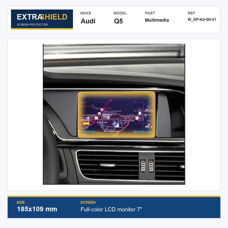 Audi Q5 Multimedia ExtraShield Screen Protector