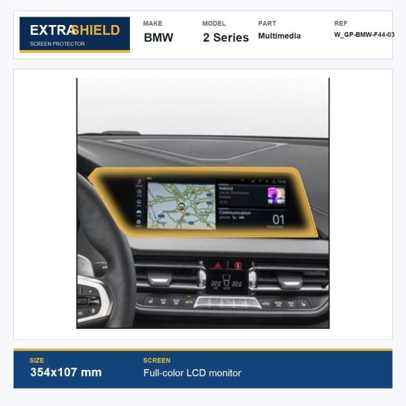 BMW 2 Series Multimedia ExtraShield Screen Protector