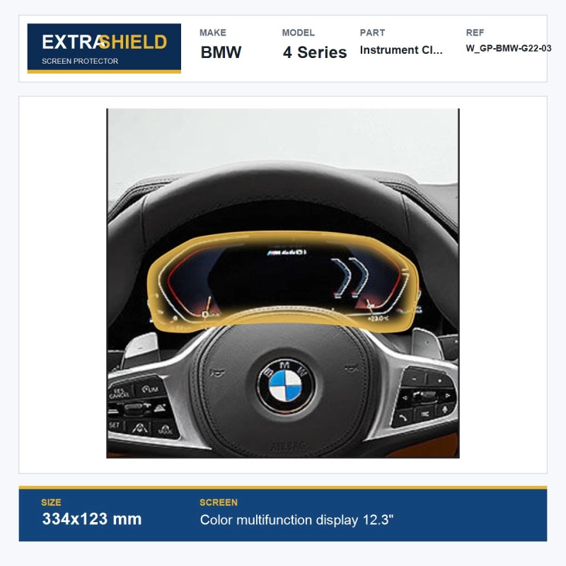 BMW 4 Series Instrument Cluster ExtraShield Screen Protector