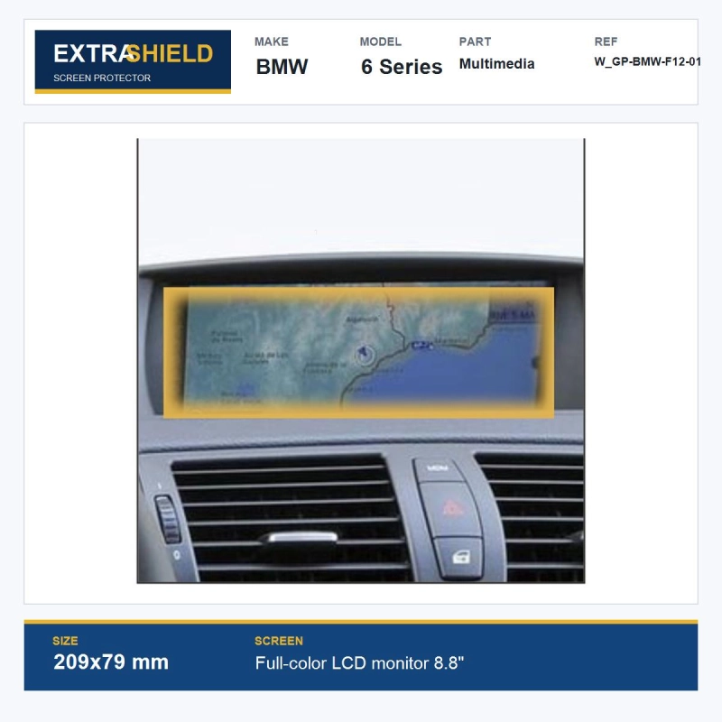 BMW 6 Series Multimedia ExtraShield Screen Protector