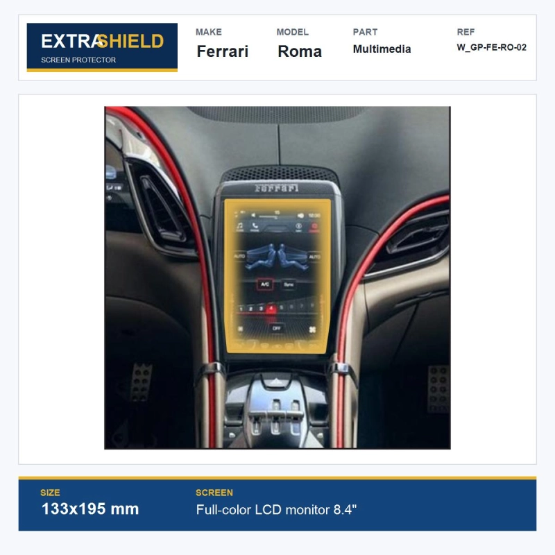 Ferrari Roma Multimedia ExtraShield Screen Protector