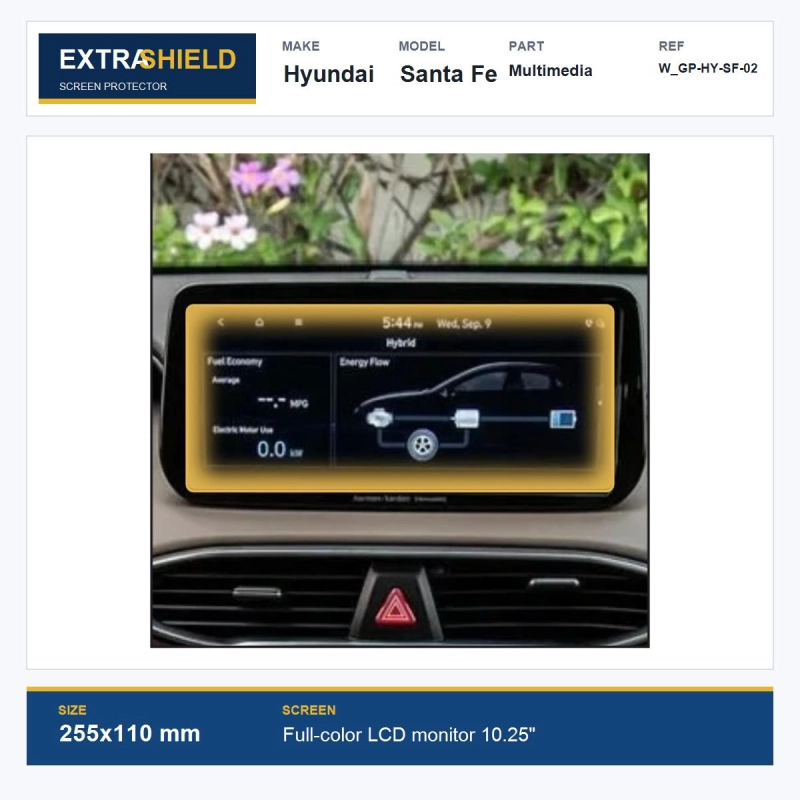 Hyundai Santa Fe Multimedia ExtraShield Screen Protector