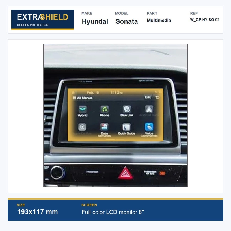 Hyundai Sonata Multimedia ExtraShield Screen Protector