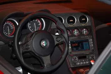 Alfa Romeo Brera 2005-2011 Mittelkonsole Armaturendekor Cockpit Dekor 22-Teilige - 2- Cockpit Dekor Innenraum