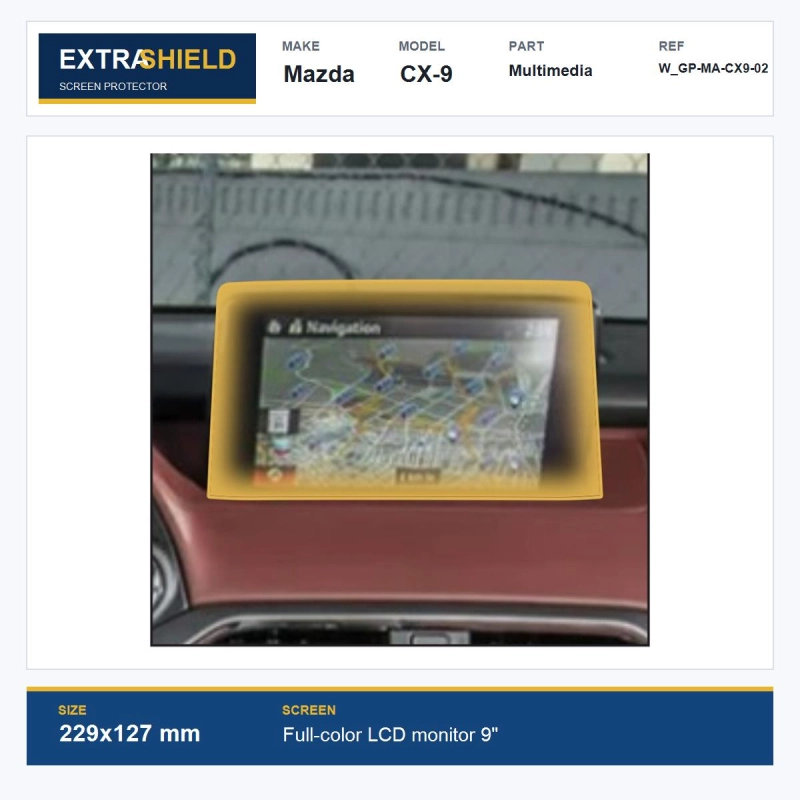 Mazda CX-9 Multimedia ExtraShield Screen Protector