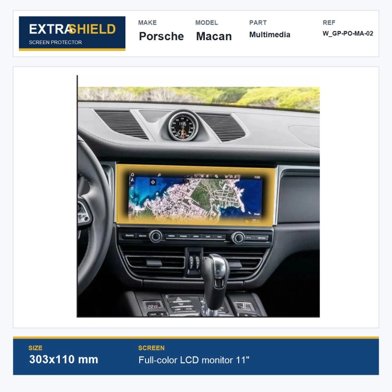 Porsche Macan Multimedia ExtraShield Screen Protector