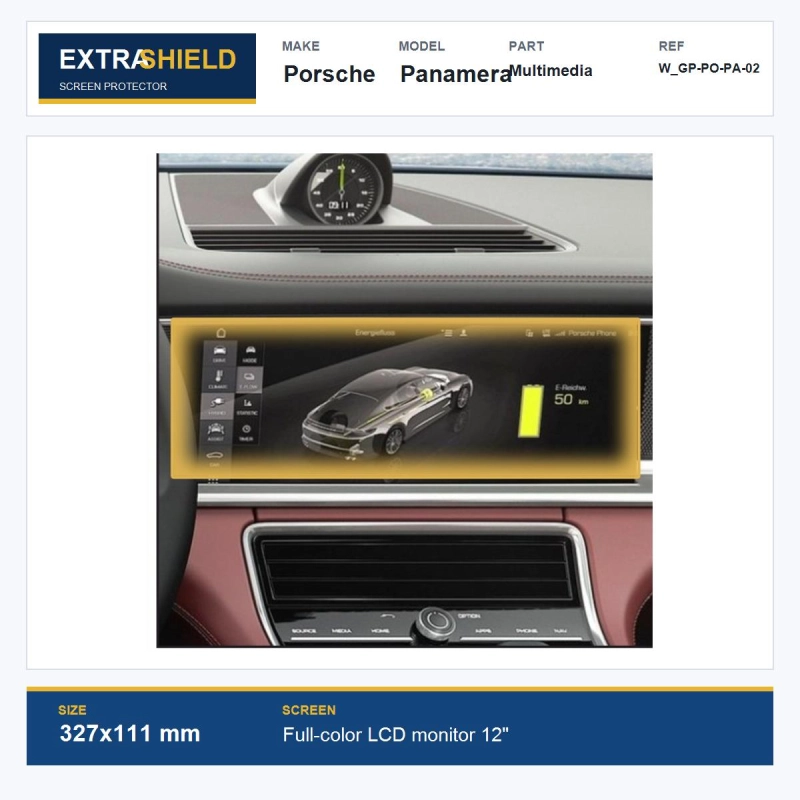 Porsche Panamera Multimedia ExtraShield Screen Protector