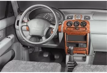Nissan Micra 03.98 - 12.02 Mittelkonsole Armaturendekor Cockpit Dekor 18 -Teile