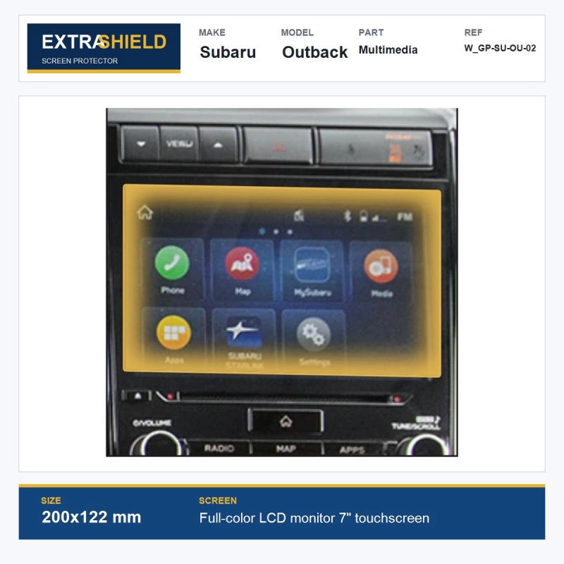 Subaru Outback Multimedia ExtraShield Screen Protector