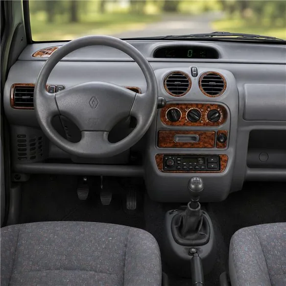 Renault Twingo 1998-2004 3D Armaturenbrett-Dekor-Set, 12 Teile