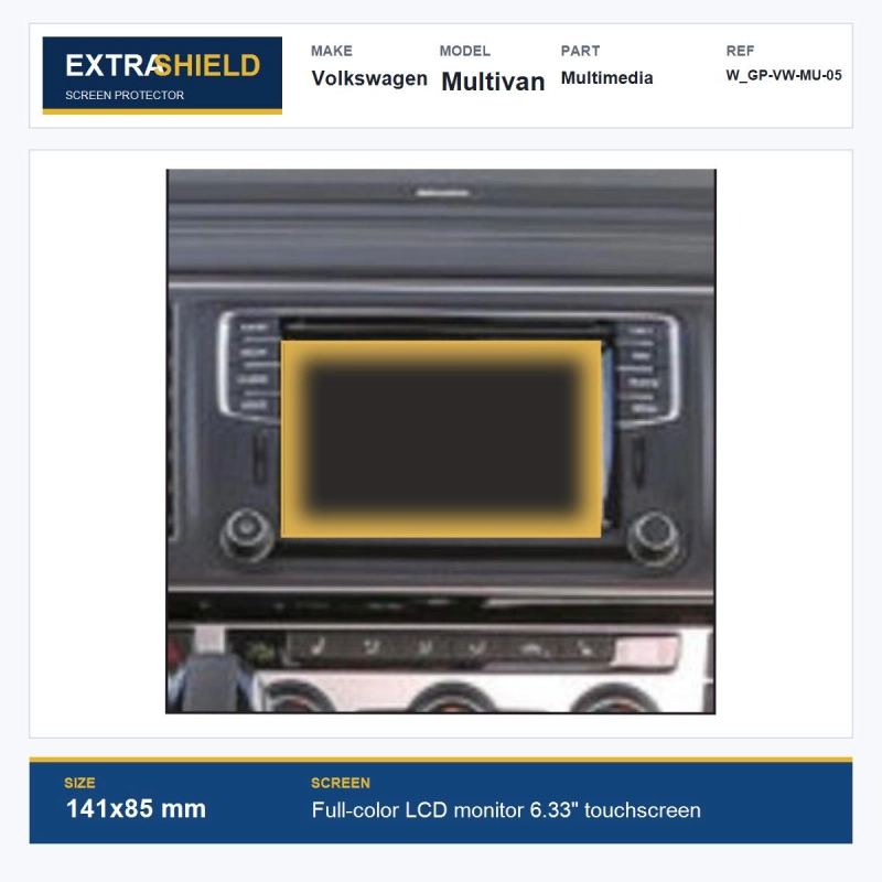 Volkswagen Multivan Multimedia ExtraShield Screen Protector