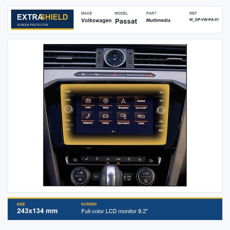 Volkswagen Passat Multimedia ExtraShield Screen Protector