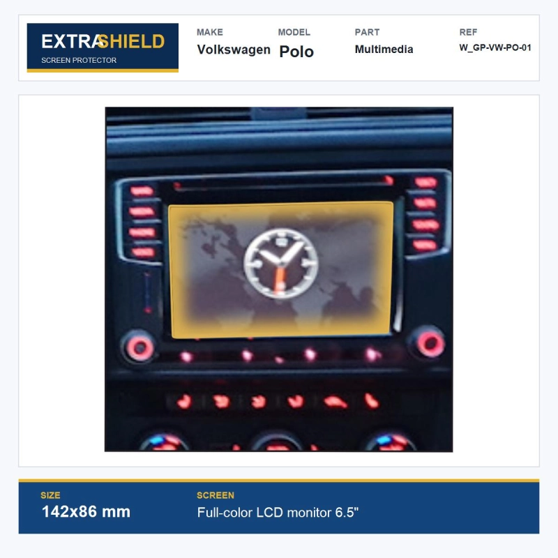 Volkswagen Polo Multimedia ExtraShield Screen Protector