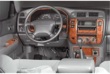 Nissan Patrol 03.98 - 01.00 Mittelkonsole Armaturendekor Cockpit Dekor 21 -Teile