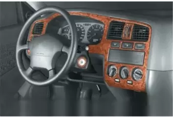Nissan Primera 09.96 - 09.99 Mittelkonsole Armaturendekor Cockpit Dekor 10 -Teile