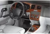 Nissan Primera 99-02 Mittelkonsole Armaturendekor Cockpit Dekor 12-Teilige