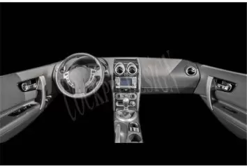 Nissan Qashqaı 01.2013 Mittelkonsole Armaturendekor Cockpit Dekor 21 -Teile