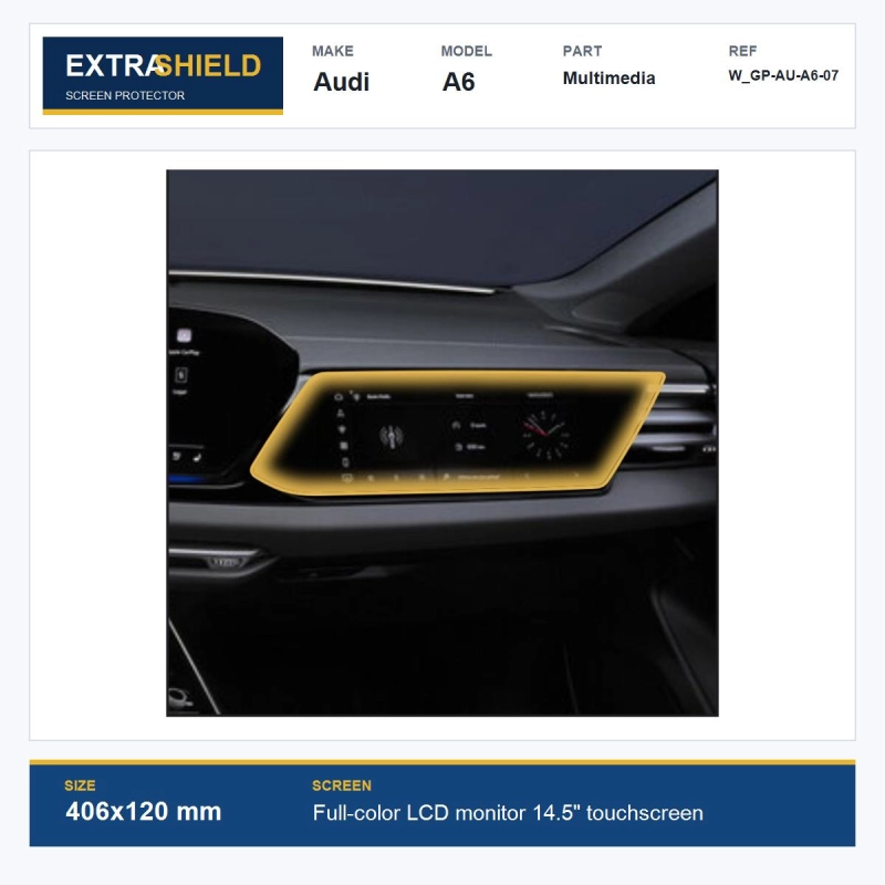 Audi A6 Multimedia ExtraShield Screen Protector