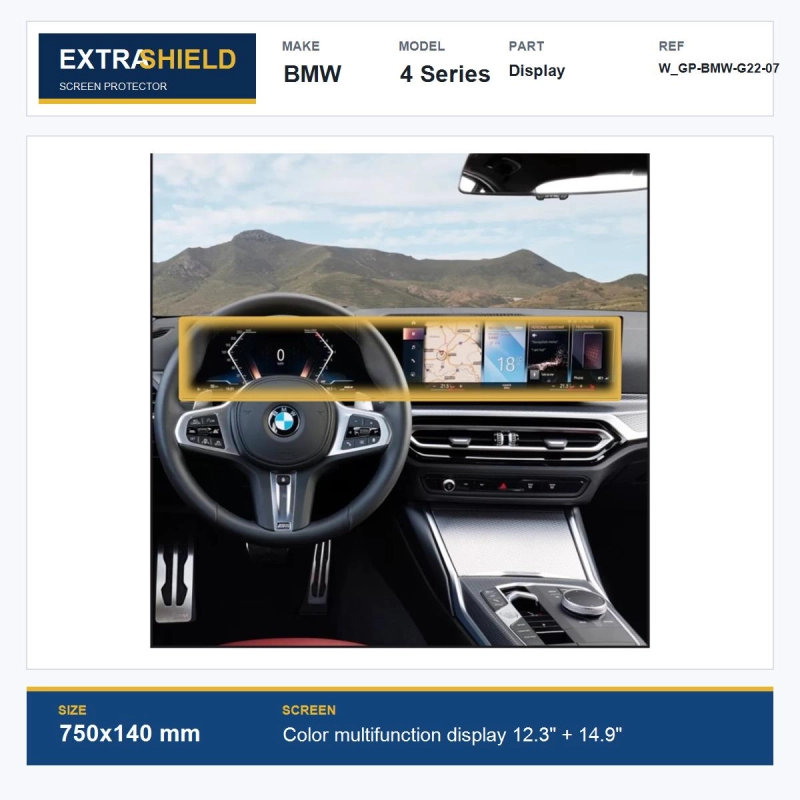 BMW 4 Series Display ExtraShield Screen Protector