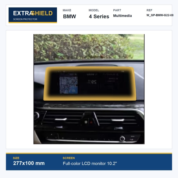BMW 4 Series Multimedia ExtraShield Screen Protector