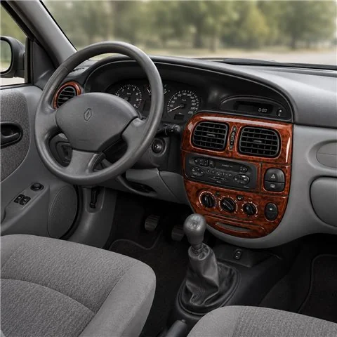 Renault Megane 1996+-02 99 3D Armaturenbrett-Dekor-Set, 13 Teile