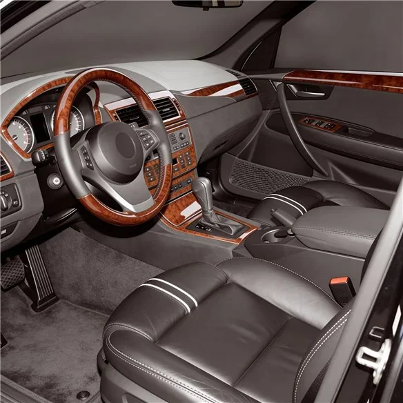 BMW X3 E83 2003+ Klimaanlage 3D Armaturenbrett-Dekor-Set, 12 Teile