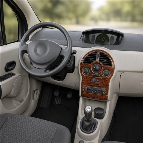 Renault Modus 2004+ 3D Armaturenbrett-Dekor-Set, 4 Teile
