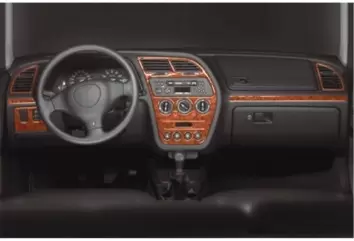 Peugeot 306 03.93 - 04.97 Mittelkonsole Armaturendekor Cockpit Dekor 13 -Teile
