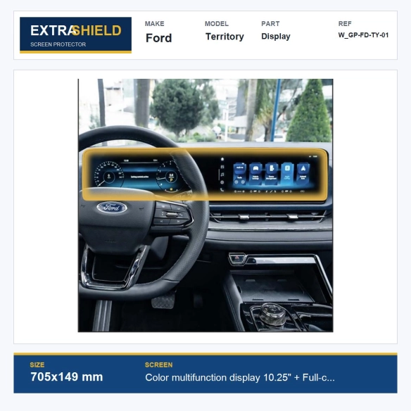 Ford Territory Display ExtraShield Screen Protector