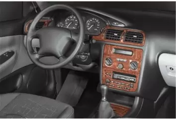 Peugeot 406 06.99 - 05.05 Mittelkonsole Armaturendekor Cockpit Dekor 13 -Teile