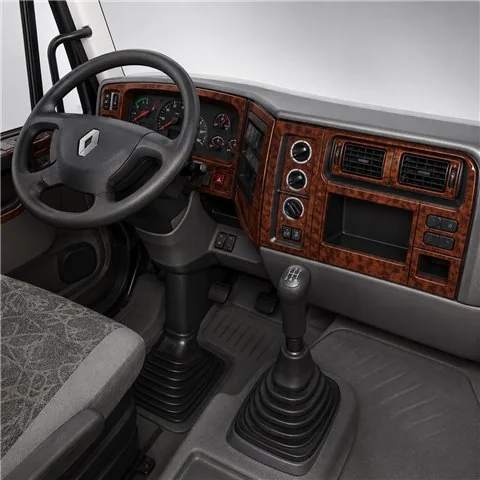 Renault Premium Midlum Euro 3 2001-2005 3D Armaturenbrett-Dekor-Set, 25 Teile