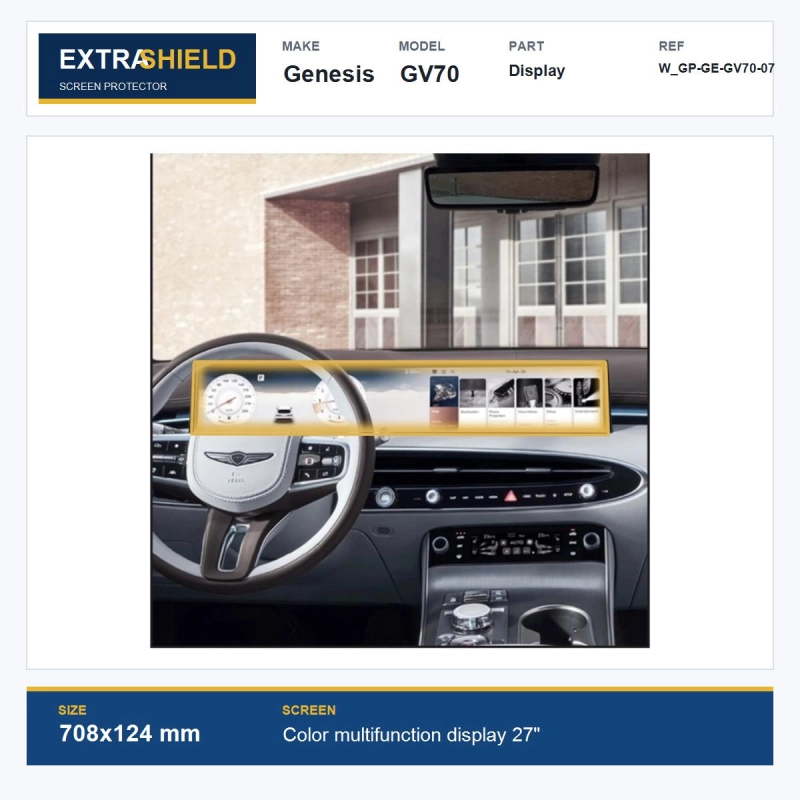 Genesis GV70 Display ExtraShield Screen Protector