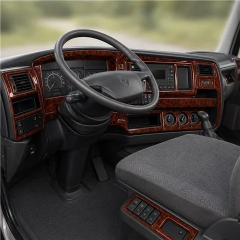 Renault Magnum 2002-2006 3D Armaturenbrett-Dekor-Set, 27 Teile