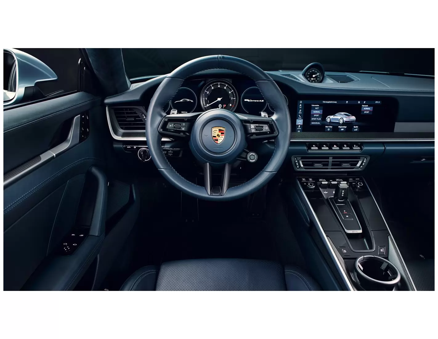 Porsche 911 From 2019 Mittelkonsole Armaturendekor Cockpit Dekor 10-Teile - 1- Cockpit Dekor Innenraum