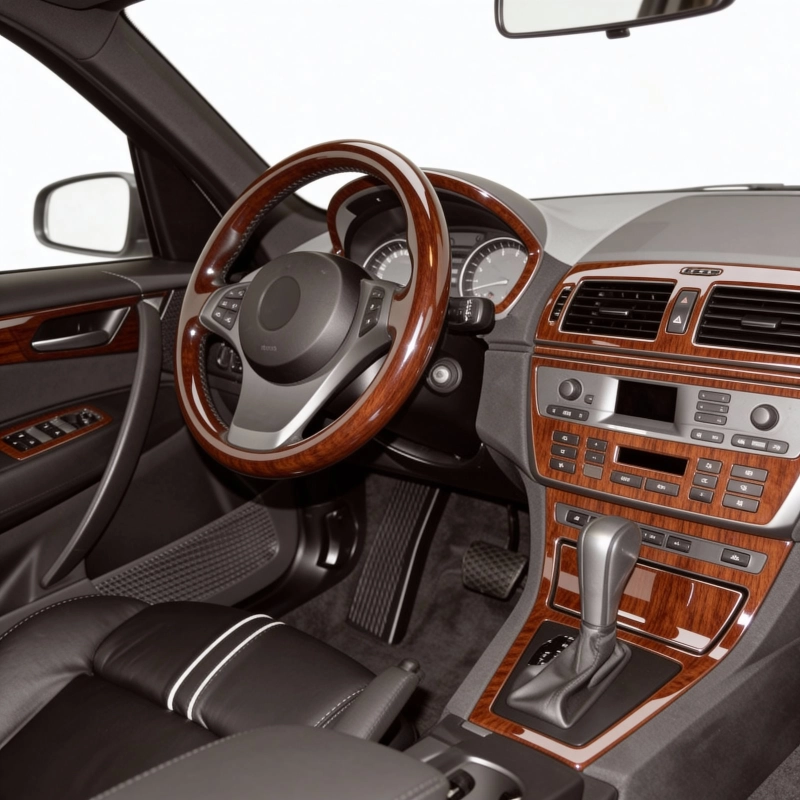 BMW X3 E83 2003+ 3D Armaturenbrett-Dekor-Set, 12 Teile