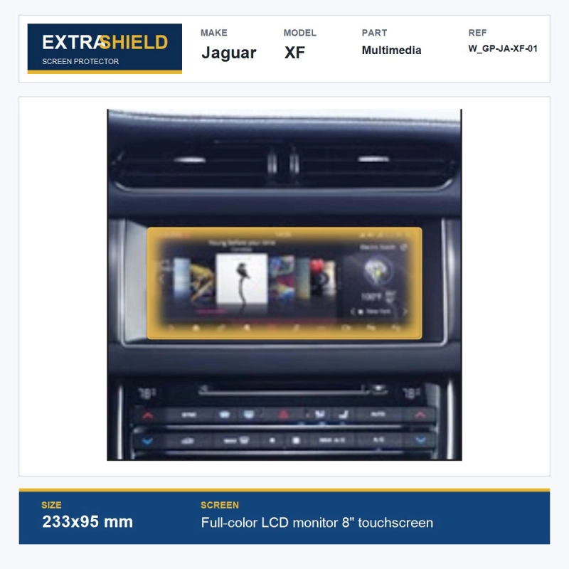 Jaguar XF Multimedia ExtraShield Screen Protector